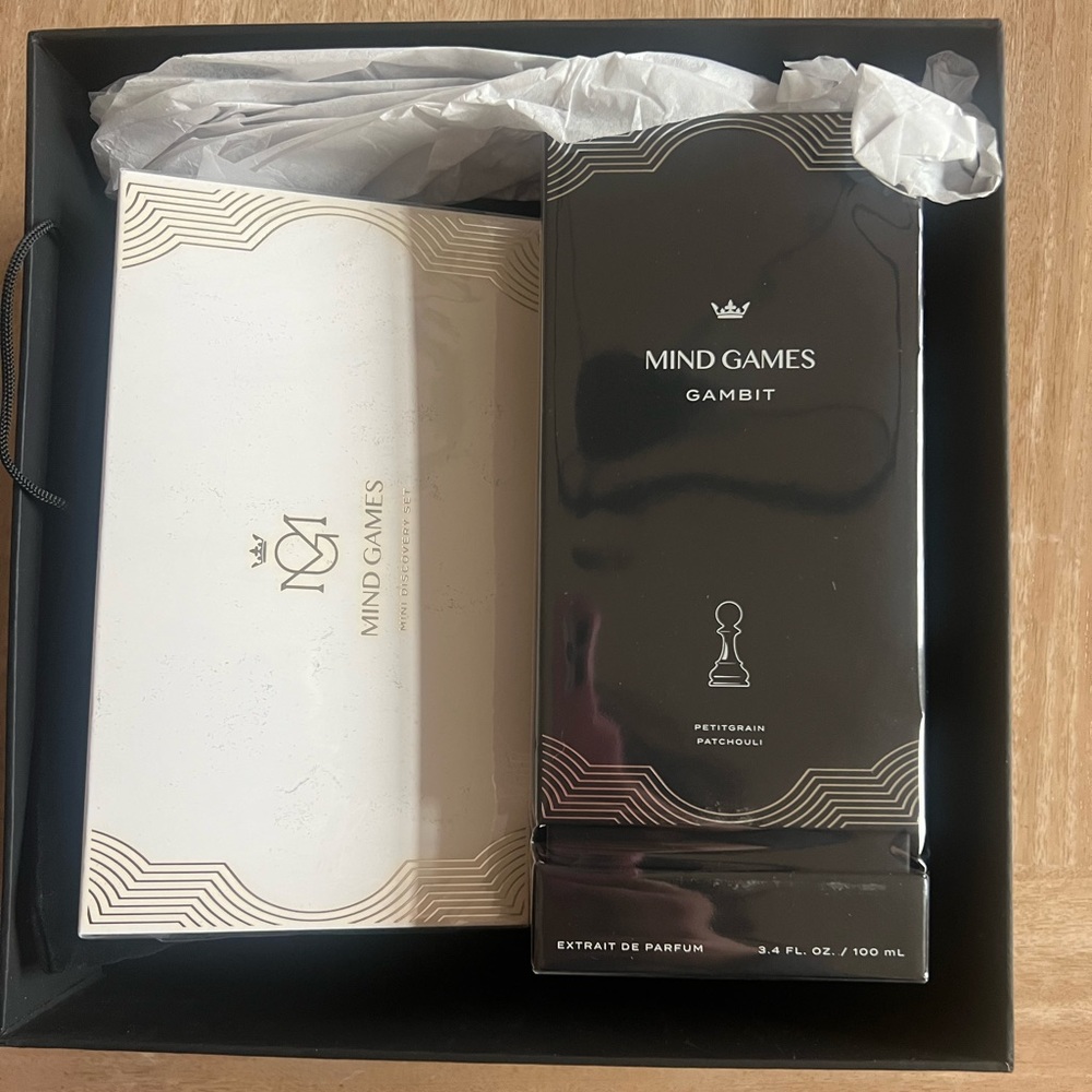 Mind Games Gambit extract de parfum gift set
